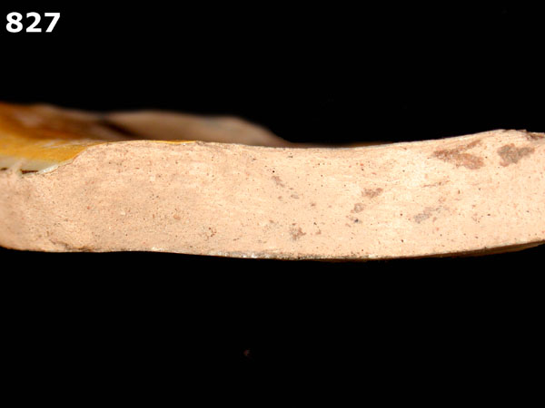 AUCILLA POLYCHROME specimen 827 side view
