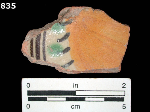 AUCILLA POLYCHROME specimen 835 front view