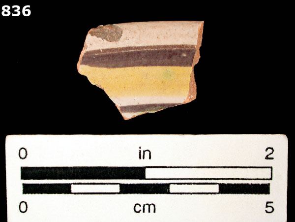 AUCILLA POLYCHROME specimen 836 front view