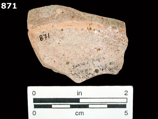 ISABELA POLYCHROME specimen 871 rear view