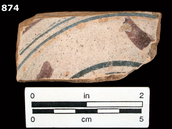 ISABELA POLYCHROME specimen 874 