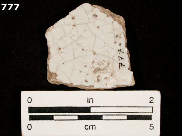 CASTILLO POLYCHROME specimen 777 rear view