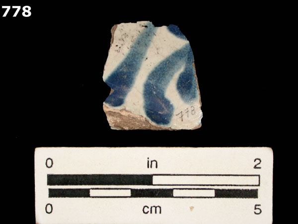 CASTILLO POLYCHROME specimen 778 rear view