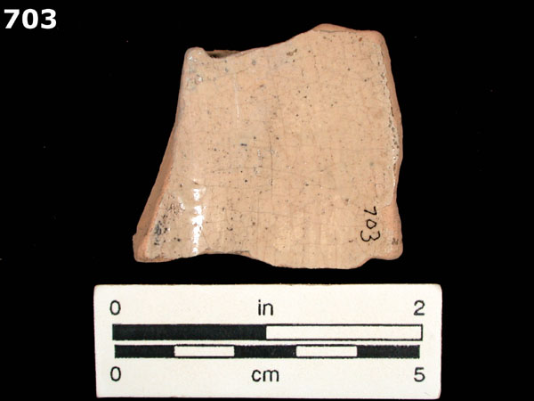 SAN LUIS BLUE ON WHITE specimen 703 rear view