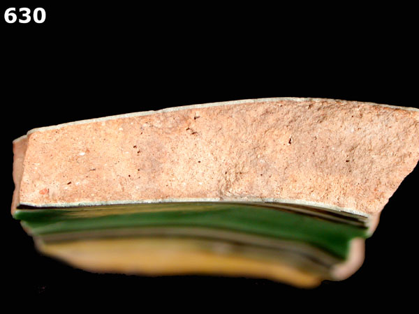 ARANAMA POLYCHROME specimen 630 side view