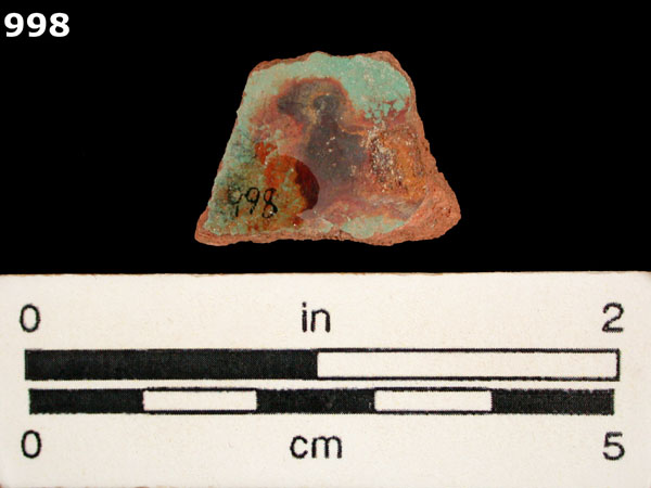 MARINE WARE specimen 998 rear view