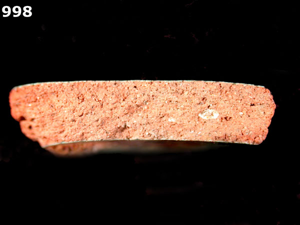 MARINE WARE specimen 998 side view