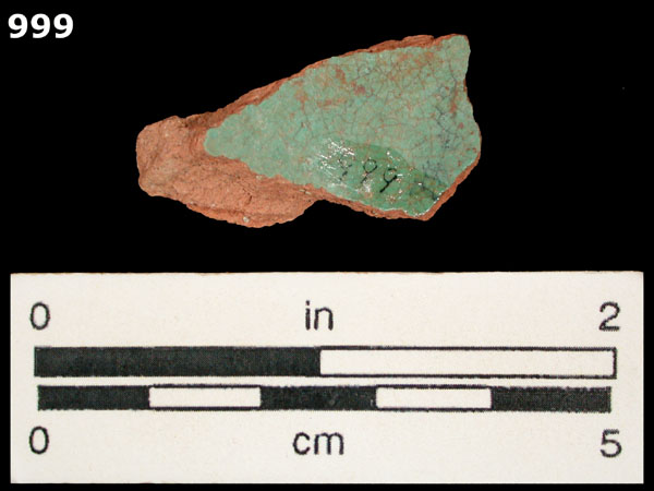 MARINE WARE specimen 999 rear view