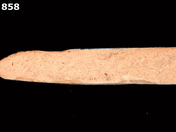 CUERDA SECA specimen 858 side view