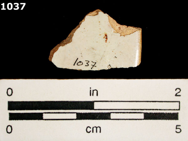 PLAYA POLYCHROME specimen 1037 rear view