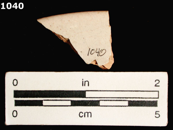 PLAYA POLYCHROME specimen 1040 rear view