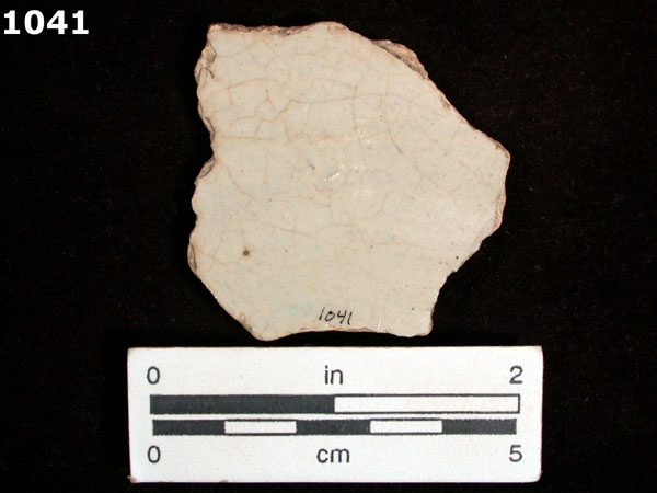 PLAYA POLYCHROME specimen 1041 rear view