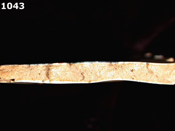PLAYA POLYCHROME specimen 1043 side view