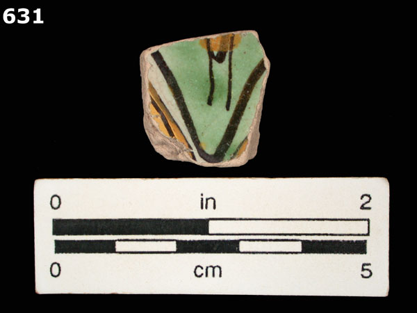 ARANAMA POLYCHROME specimen 631 front view