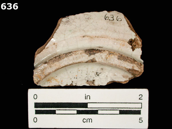 ARANAMA POLYCHROME specimen 636 rear view