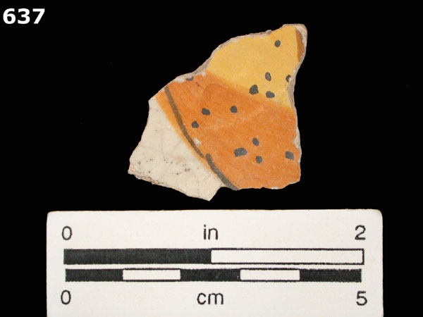 ARANAMA POLYCHROME specimen 637 
