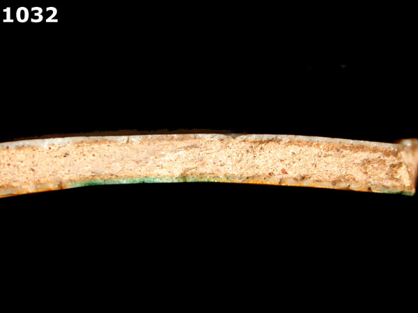 ARANAMA POLYCHROME specimen 1032 side view
