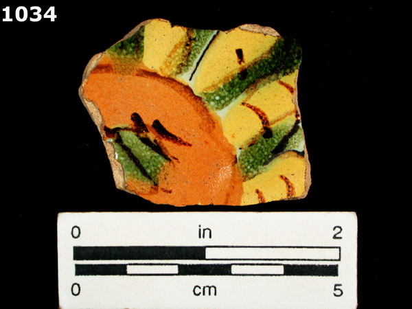 ARANAMA POLYCHROME specimen 1034 front view
