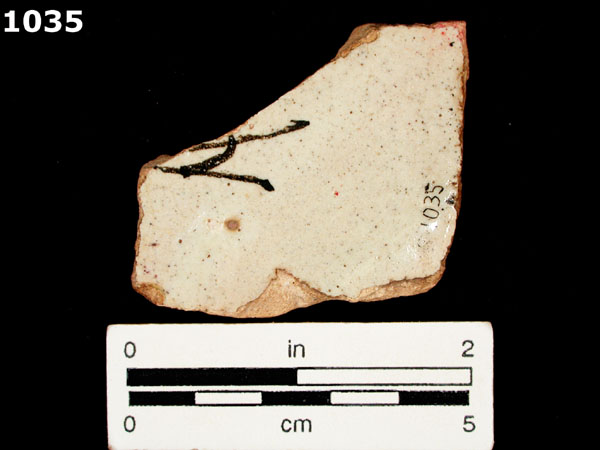 ARANAMA POLYCHROME specimen 1035 rear view