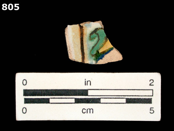 ABO POLYCHROME specimen 805 