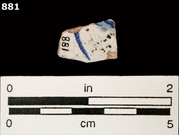 ICHTUCKNEE BLUE ON WHITE specimen 881 rear view