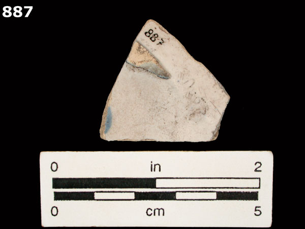 ICHTUCKNEE BLUE ON WHITE specimen 887 rear view