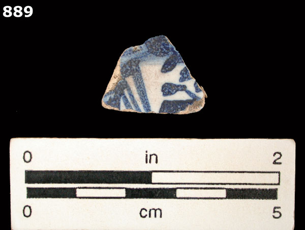 ICHTUCKNEE BLUE ON WHITE specimen 889 front view