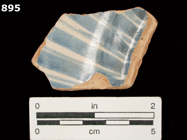 ICHTUCKNEE BLUE ON WHITE specimen 895 