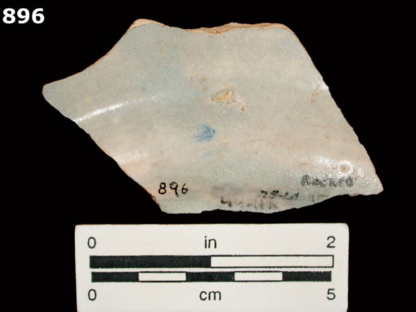 ICHTUCKNEE BLUE ON WHITE specimen 896 rear view