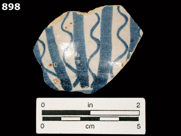ICHTUCKNEE BLUE ON WHITE specimen 898 front view