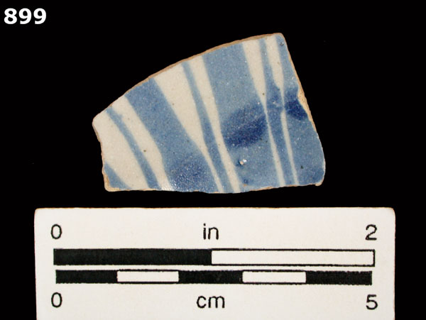 ICHTUCKNEE BLUE ON WHITE specimen 899 front view