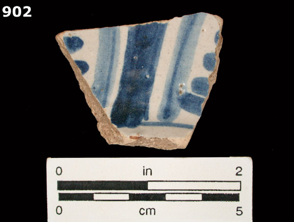 ICHTUCKNEE BLUE ON WHITE specimen 902 front view