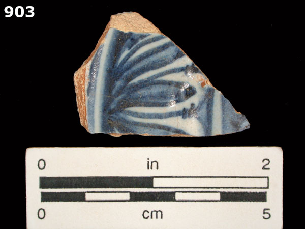 ICHTUCKNEE BLUE ON WHITE specimen 903 front view