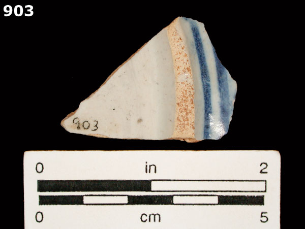 ICHTUCKNEE BLUE ON WHITE specimen 903 rear view