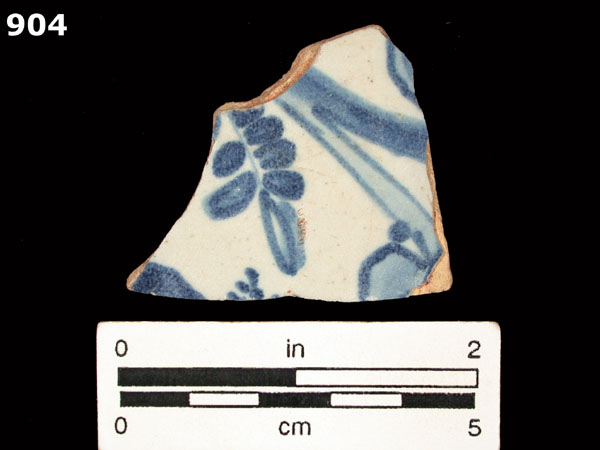 ICHTUCKNEE BLUE ON WHITE specimen 904 