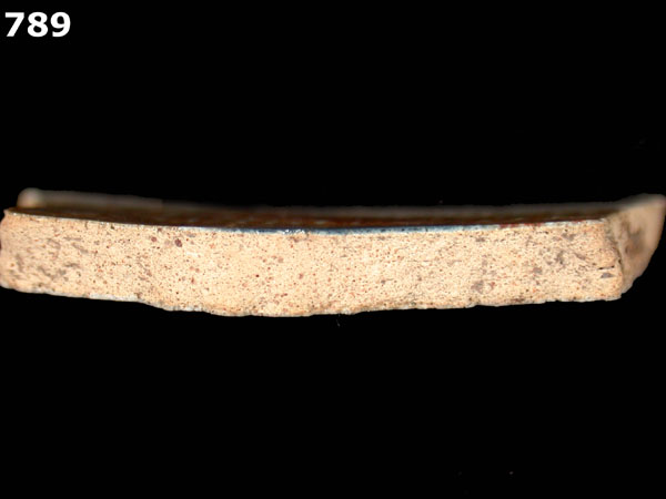 PUEBLA POLYCHROME specimen 789 side view