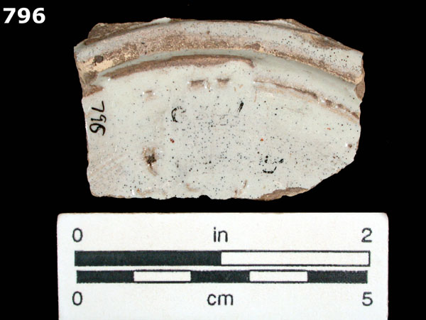 PUEBLA POLYCHROME specimen 796 rear view