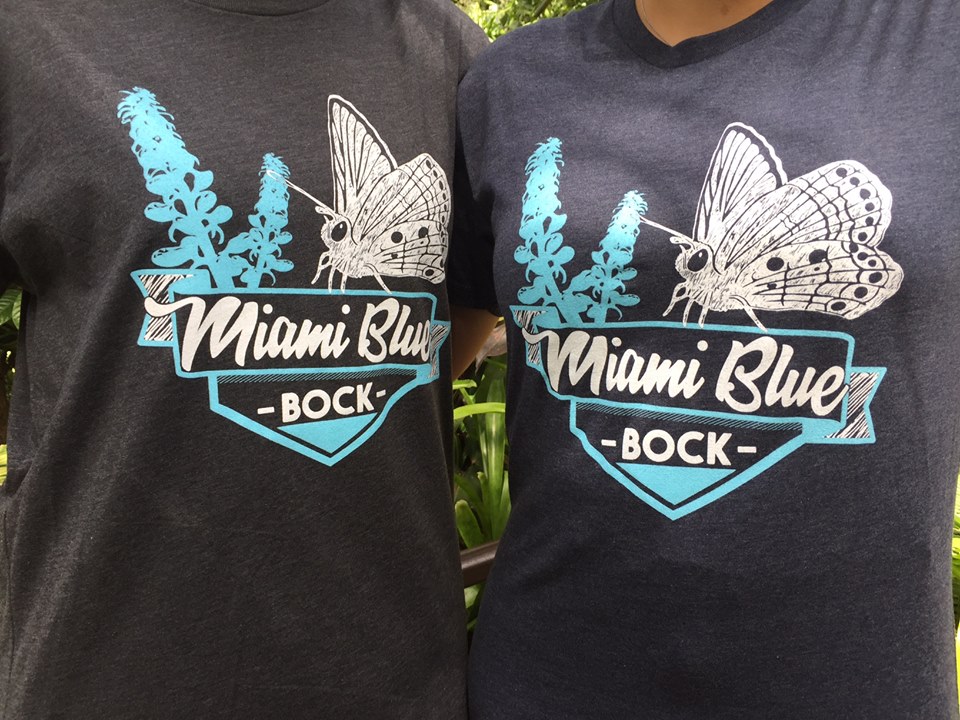 Miami Blue Bock T-shirts