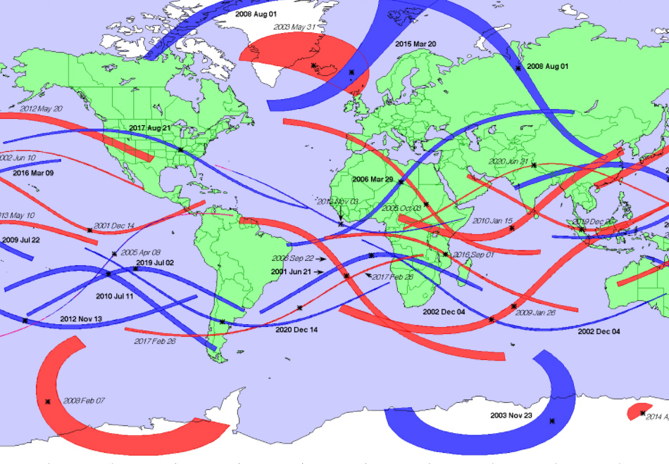 solar eclipse, half header