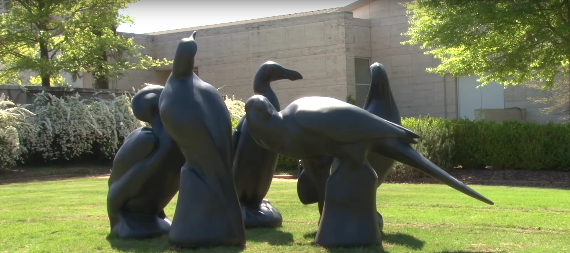 Picture of Lost Bird statues