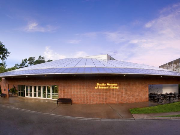 front of building