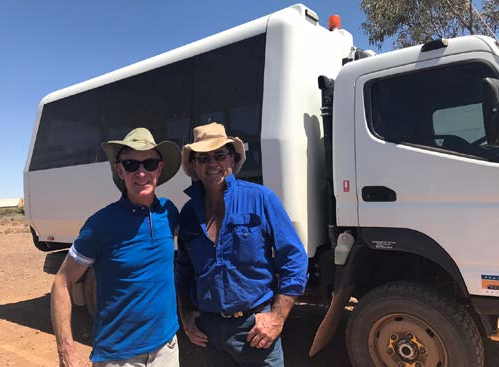 Ross with Bill Nye “the Science Guy.” Photo courtesy of Amy Rust & Jane Fargher