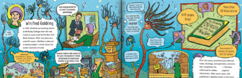 Sample pages from “Daring to Dig”