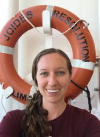 Figure 1: Sele taken aboard the JOIDESResolution before we set sail from
Townsville, Australia.