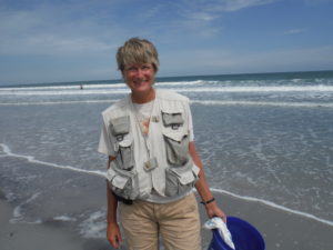 Linda at North Topsail Beach