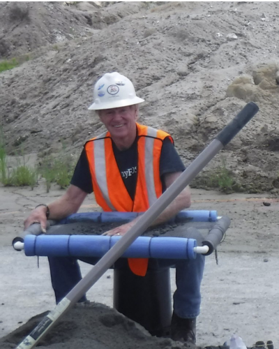 Lee Cone at the Belgrade Mine