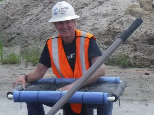 Lee Cone at the Belgrade Mine