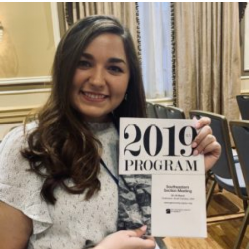 Mary Jane Hughes with the conference proceedings!