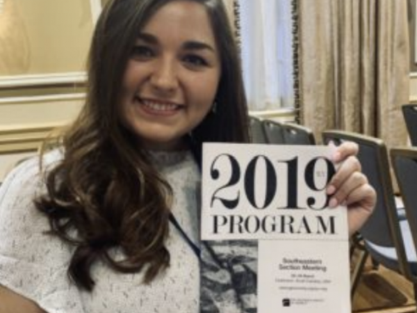 MJ Hughes at the GSA conference