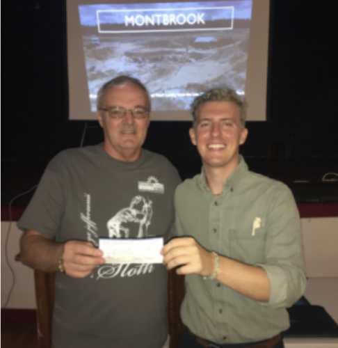 Jim Davis (Vice President of SFFS, left) and MichaelZiegler (right)